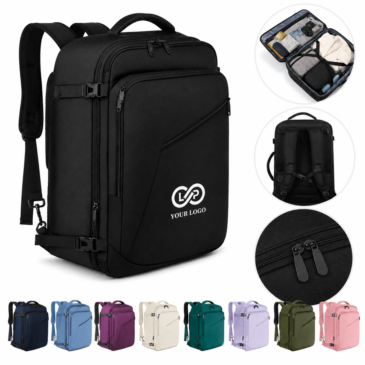 Extra Large Travel Carry on Water Backpack For Men and Women