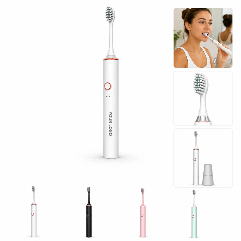 Soft Bristle Adult 18-Speed USB Charging Electric Toothbrush, Sonic