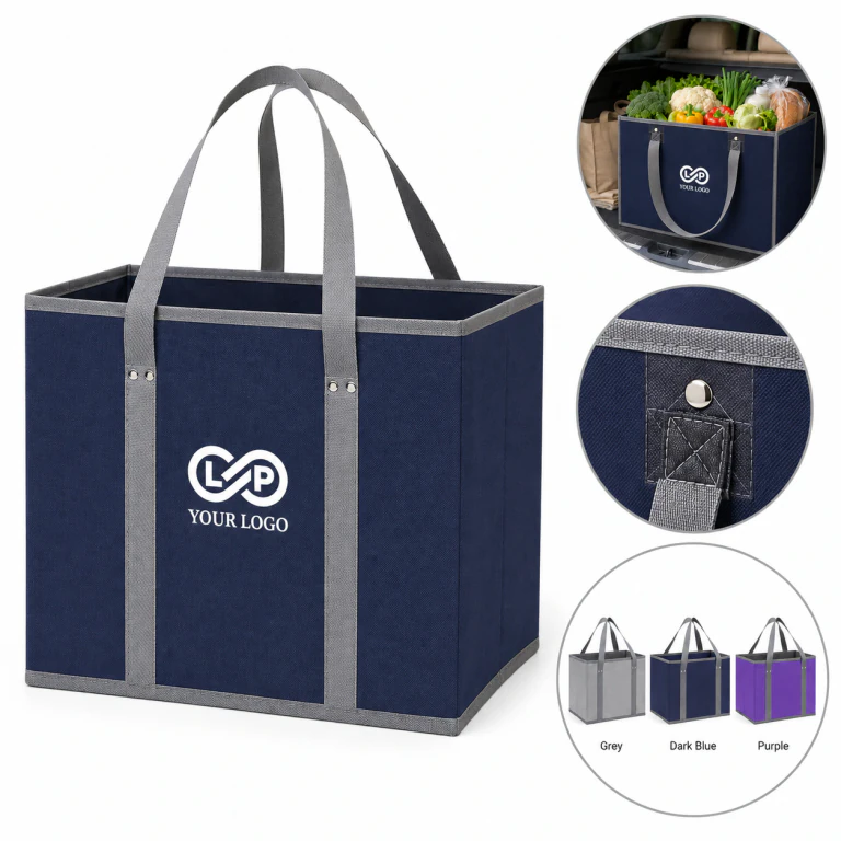 Large Capacity Foldable Reusable Non-Woven Fabric Storage Box
