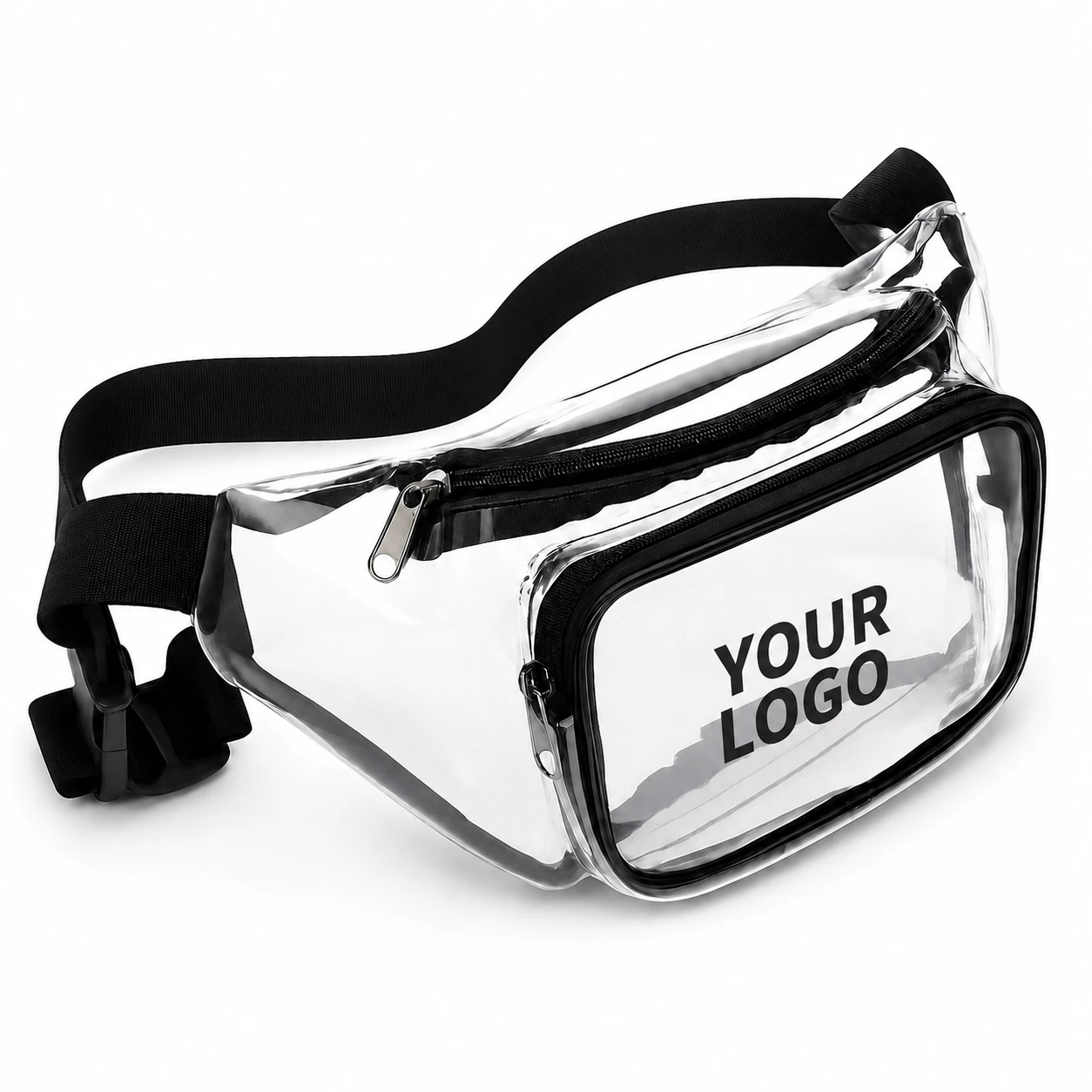 Stadium Approved Waterproof Clear Waist Bag Adjustable Waistband