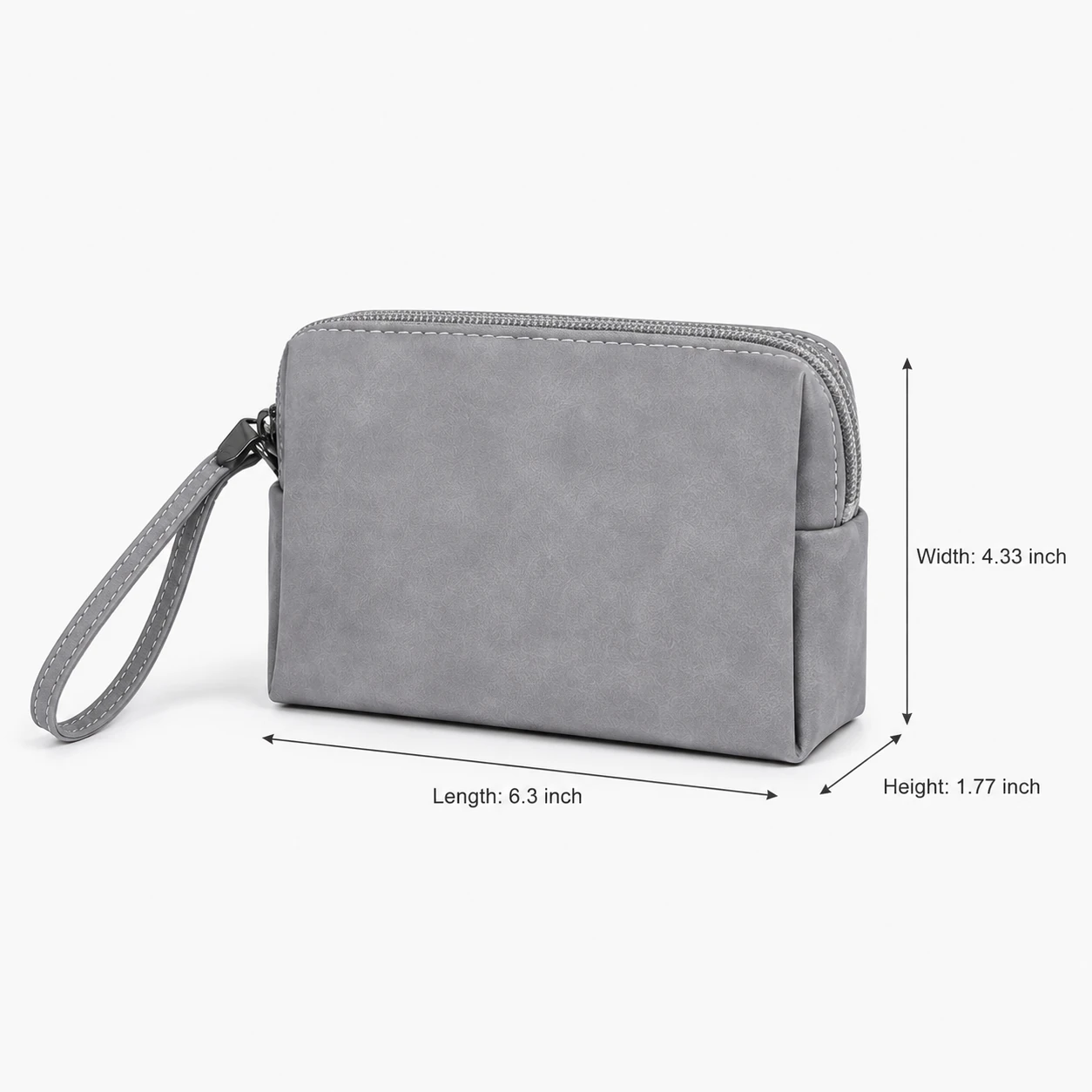 Portable PU Laptop Power Bank Case with Cable Organization