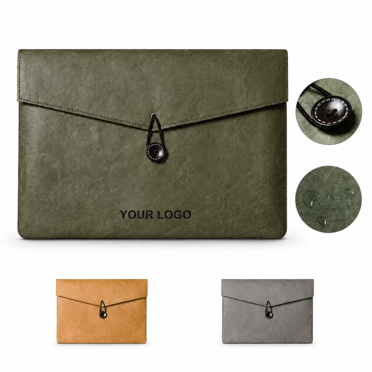 13.3/14/15.6 Inch Dupont Paper Slim Ultra-Light Laptop Case