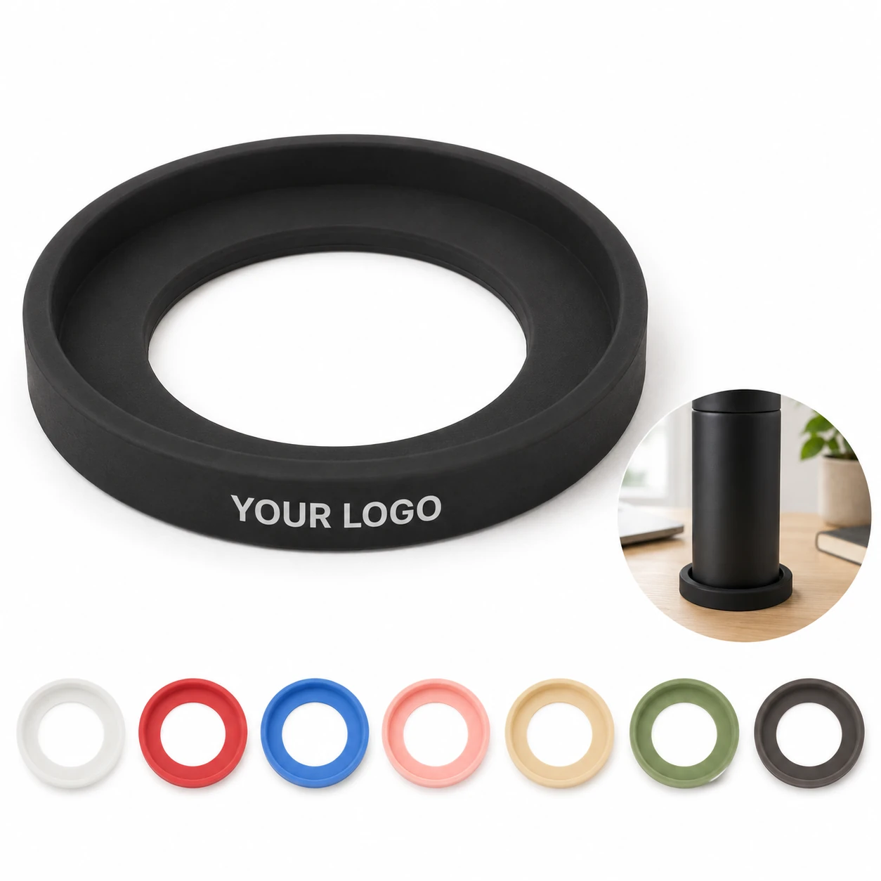 Heat-resistant Wear-resistant Non-slip Silicone Coaster