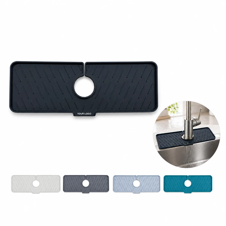 Practical Silicone Sink Splash Guard Faucet Waterproof Pad