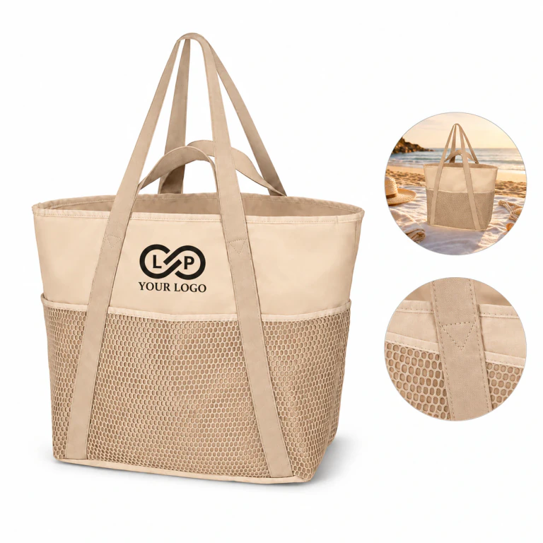 Waterproof Sandproof Beach Pouch Women Tote Bag with Zipper