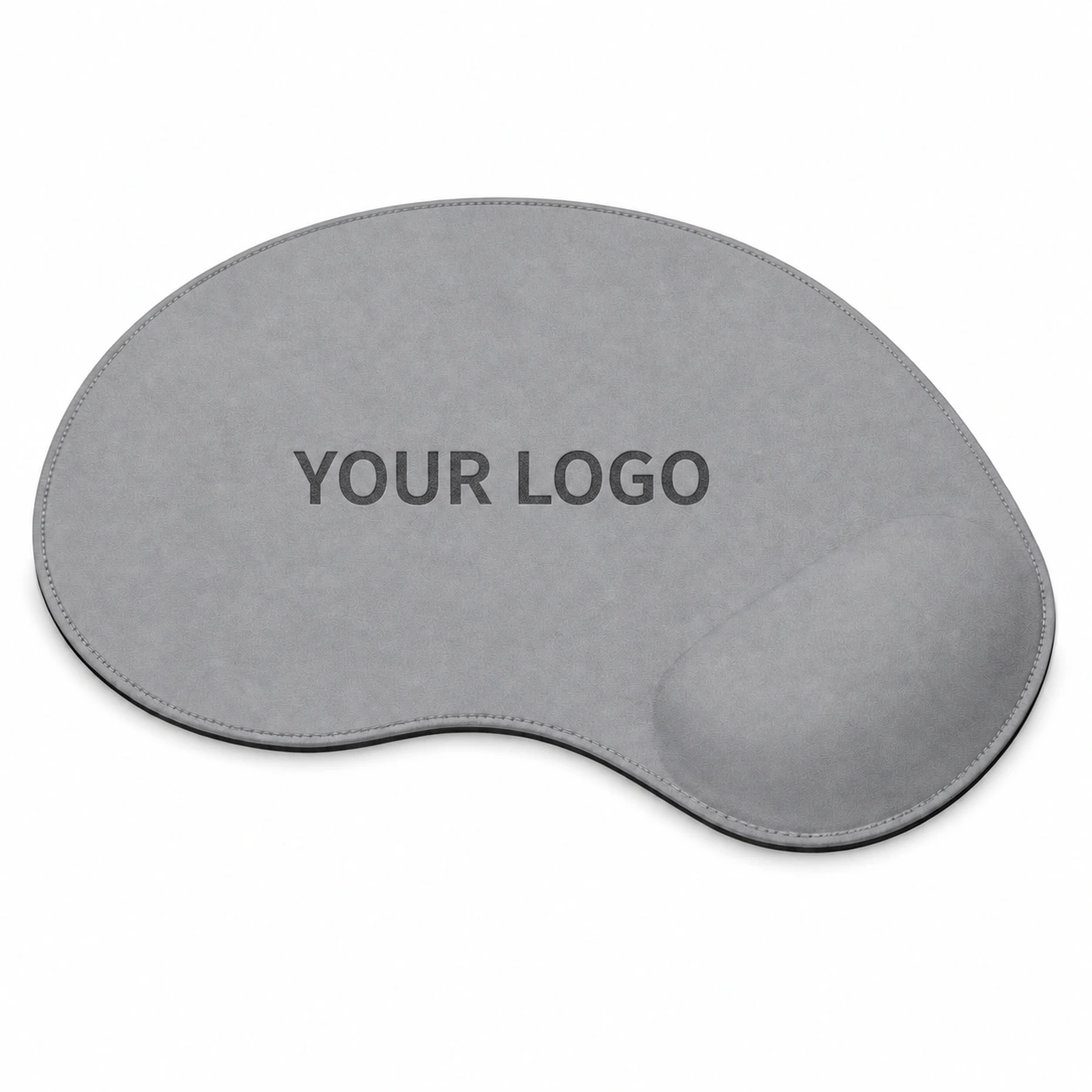 Non-slip Leather Large Desk Mouse Pad with Wrist Rest