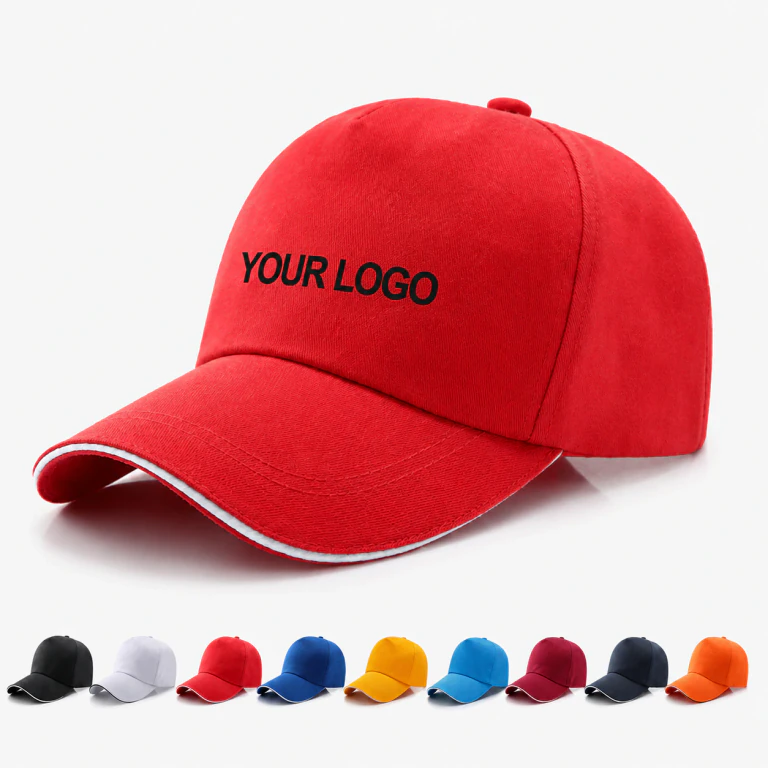 Custom Cotton Baseball Caps with Logo Printing for Promotions