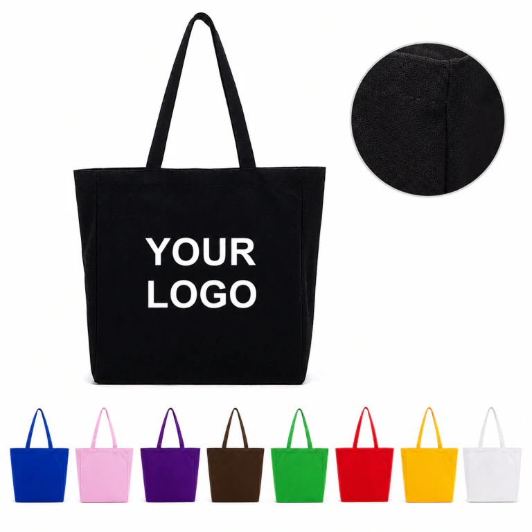 Large Capacity Reusable Grocery Customizable Canvas Bag