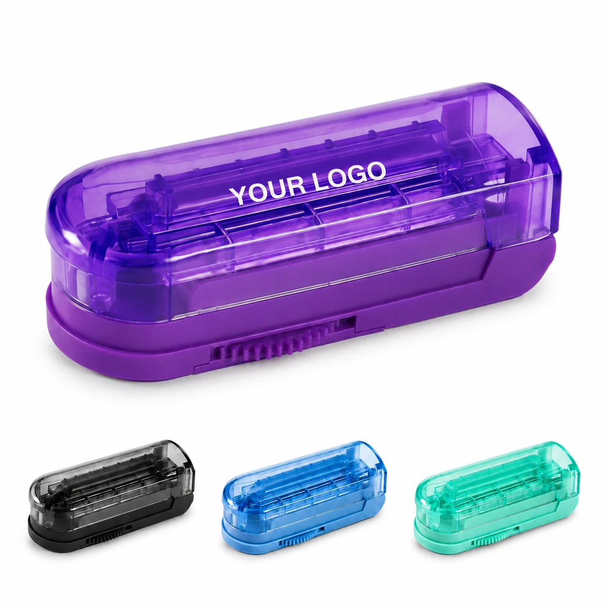 Travel Vitamins Case Pill Cutter Splitter with Flip Top ABS Material