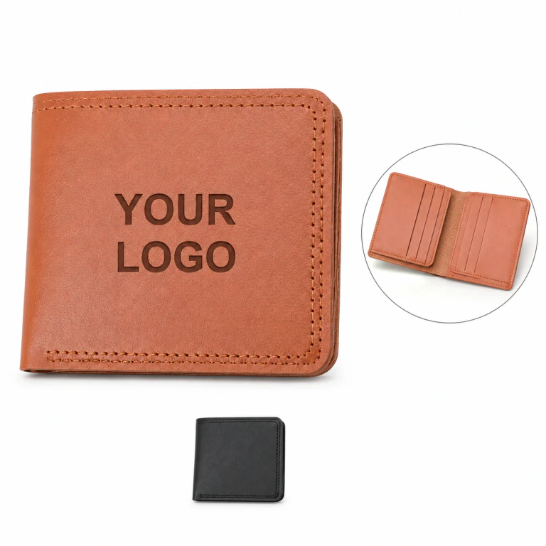 RFID Blocking Minimalist Front Pocket Mens Bifold Wallet