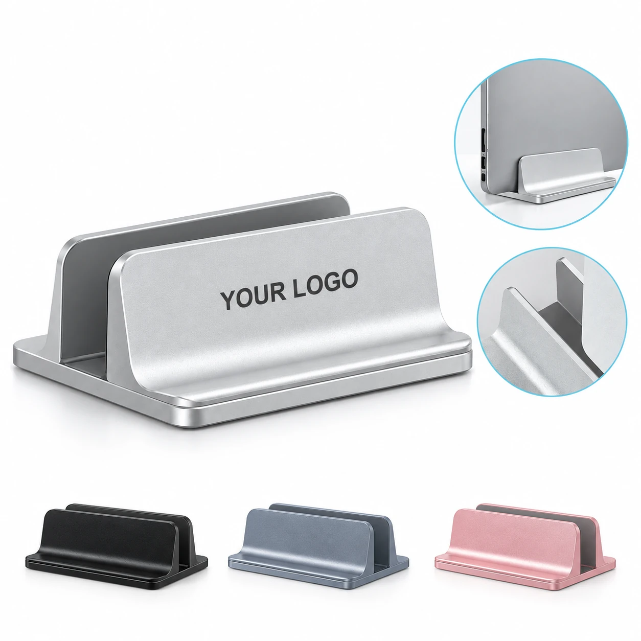 Aluminum Alloy Premium Adjustable Laptop Stand with Height Adjust