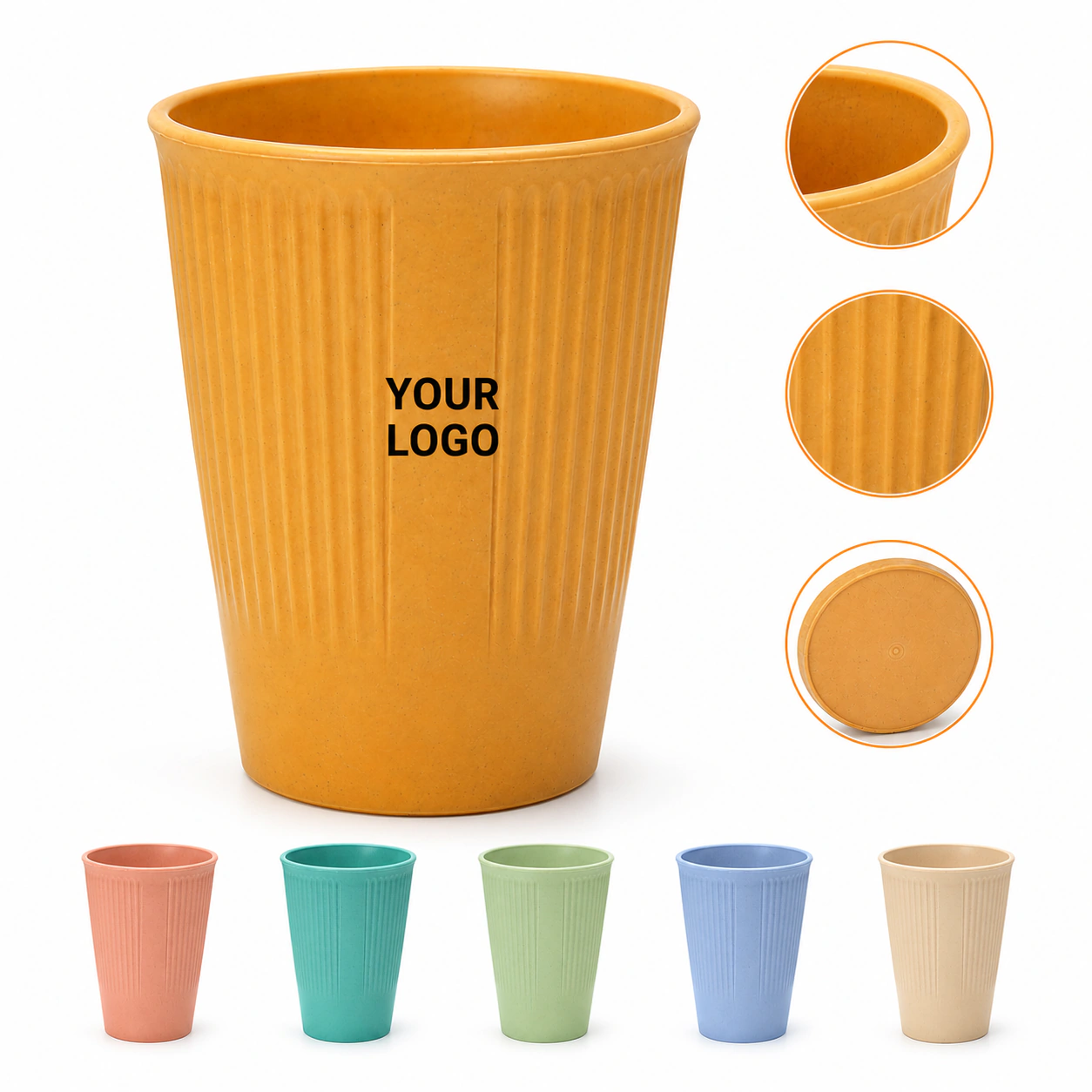 Simple Stylish Durable Portable Polypropylene Drinking Cup