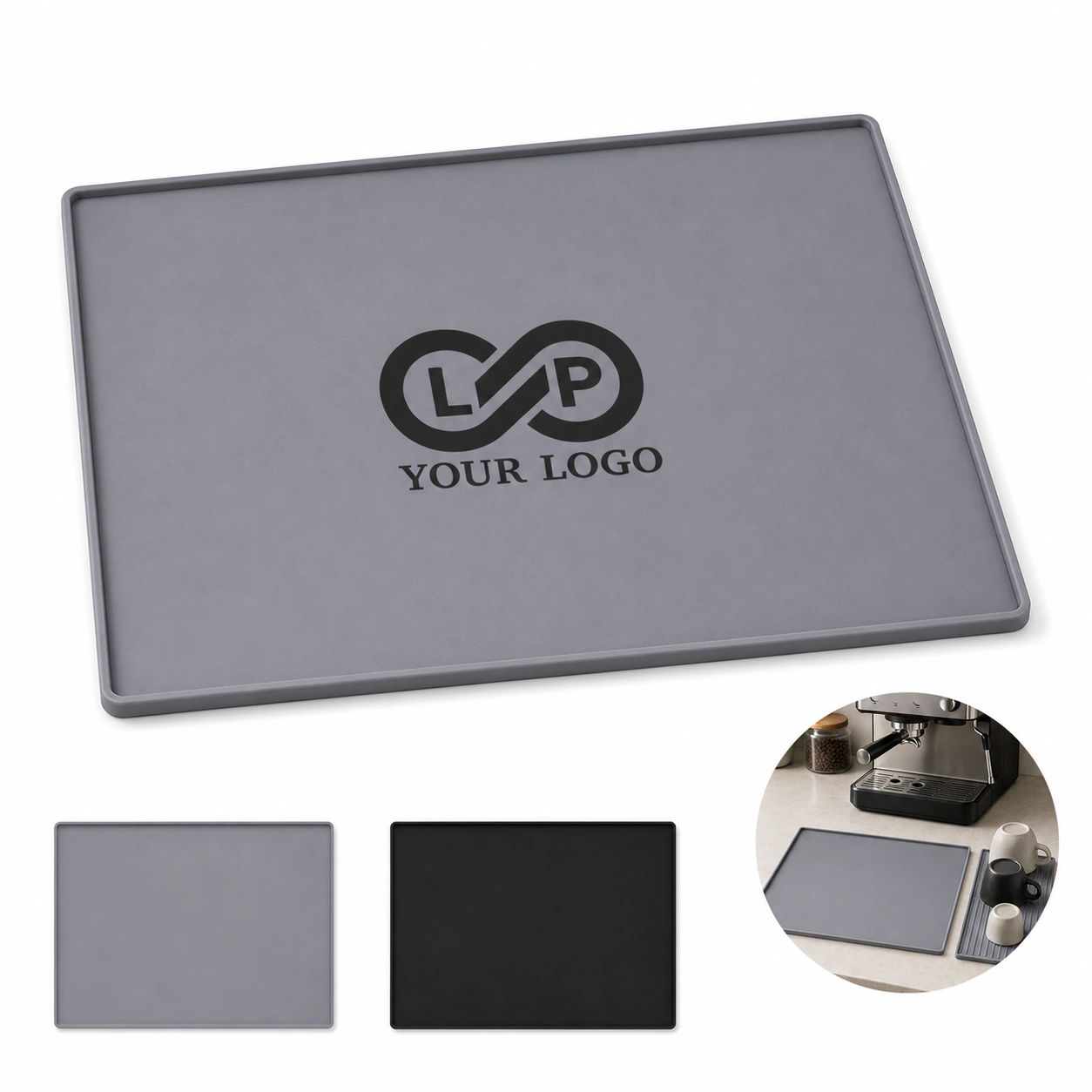 Practical Coffee Machine Silicone Drying Mat