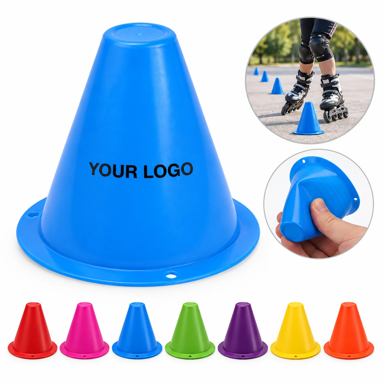 Plastic Field Marker Agility Sport Training Cone for Skating