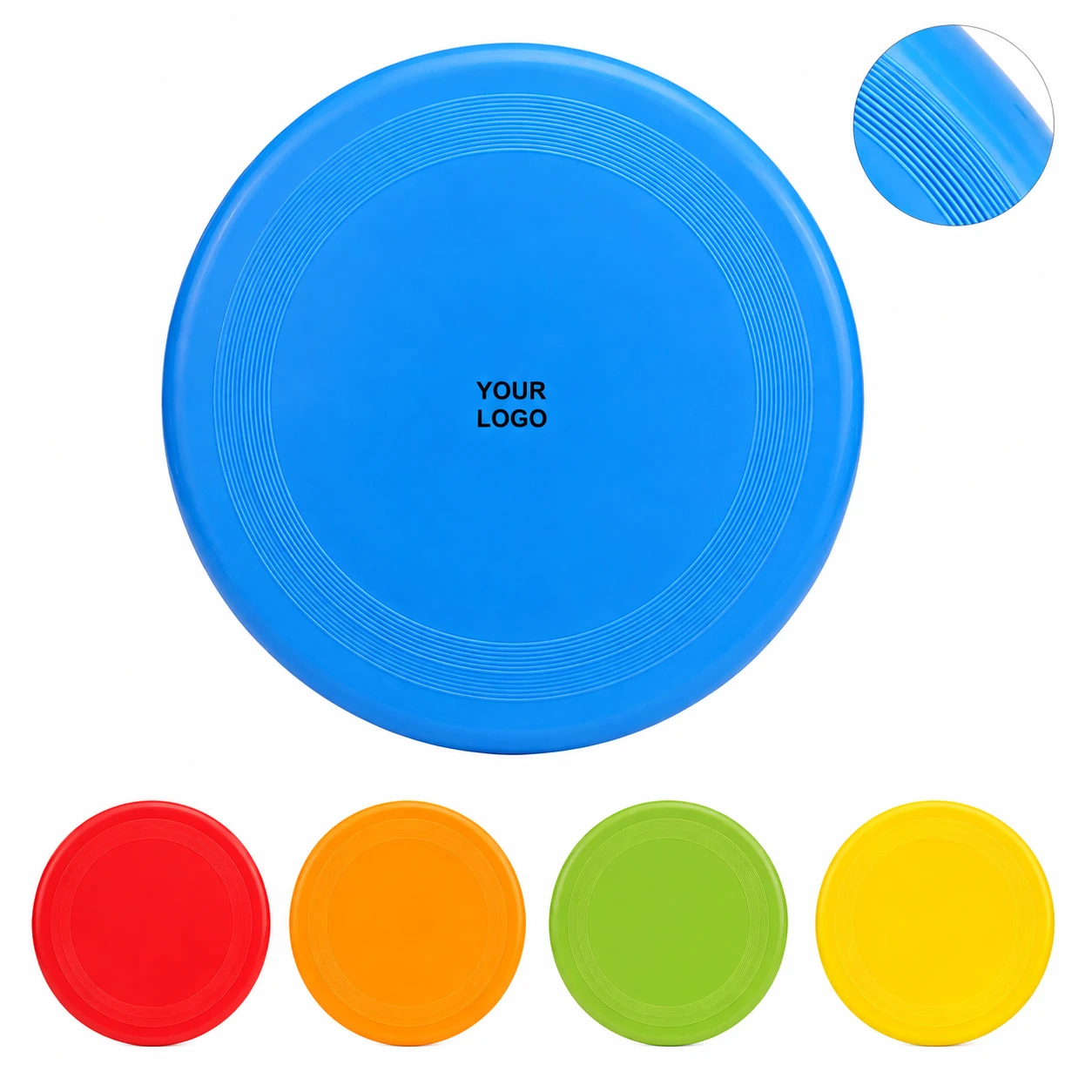 Colorful Portable Outdoor Toy Frisbee: Safe Non-Toxic Plastic