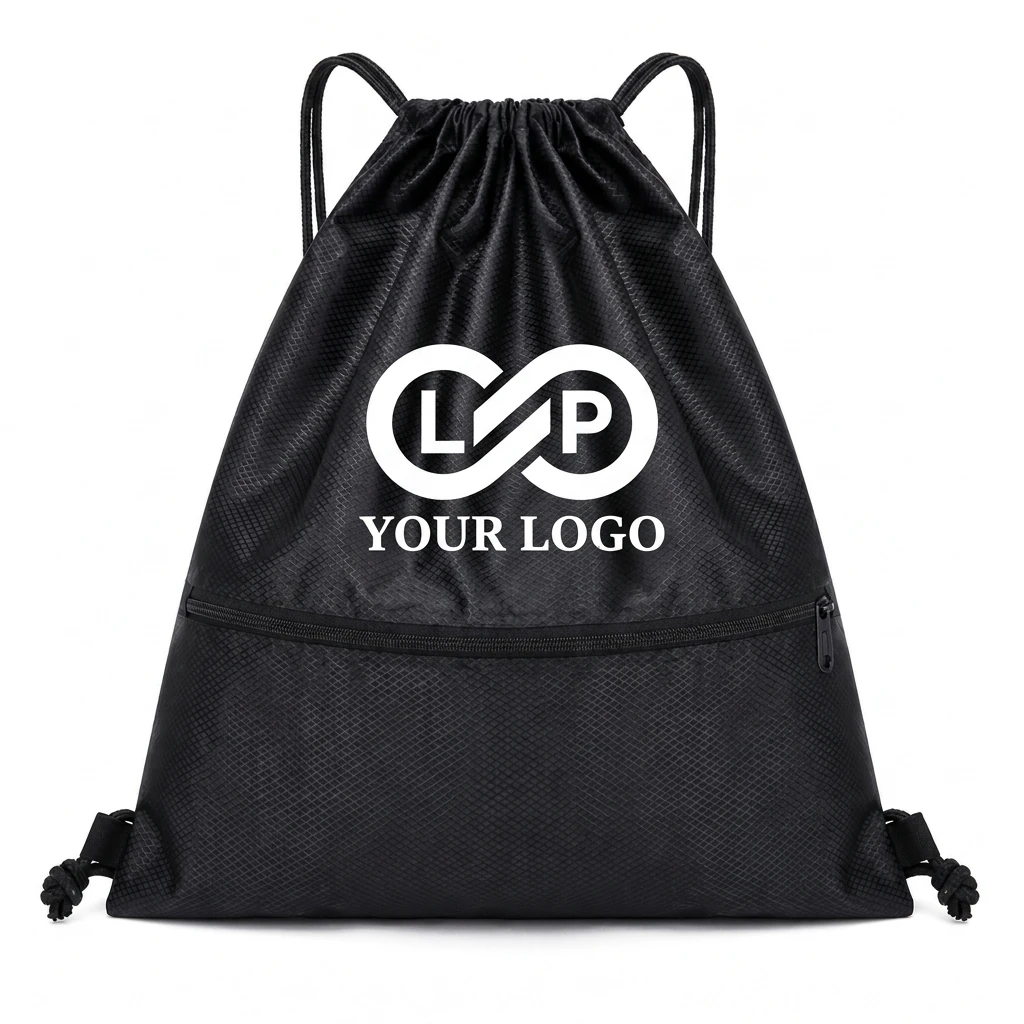 Waterproof Oxford Cloth Large Capacity Sports Drawstring Backpack
