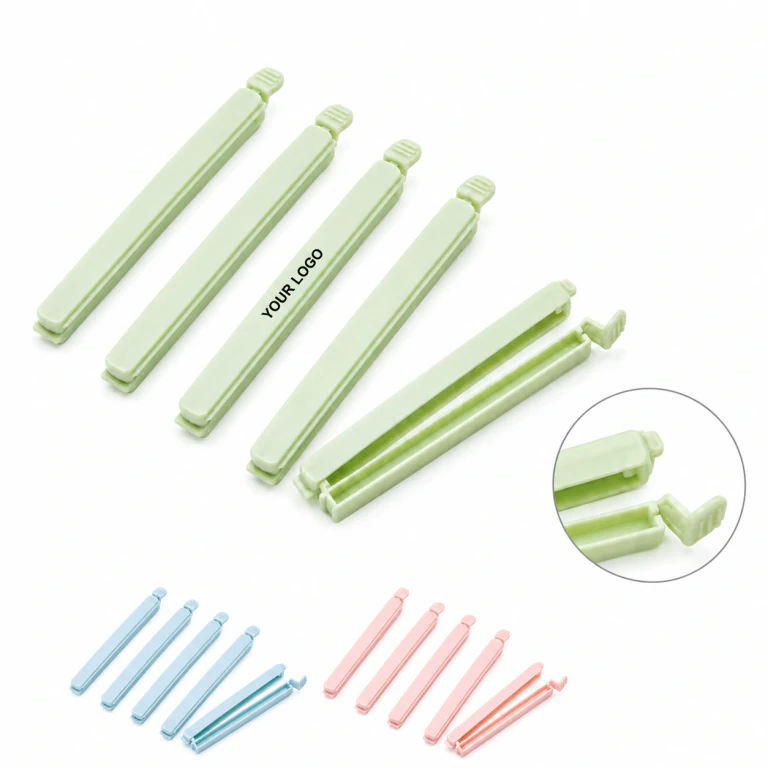 5-Pack Nordic Food Bag Sealing Clips Polypropylene Snack Closures