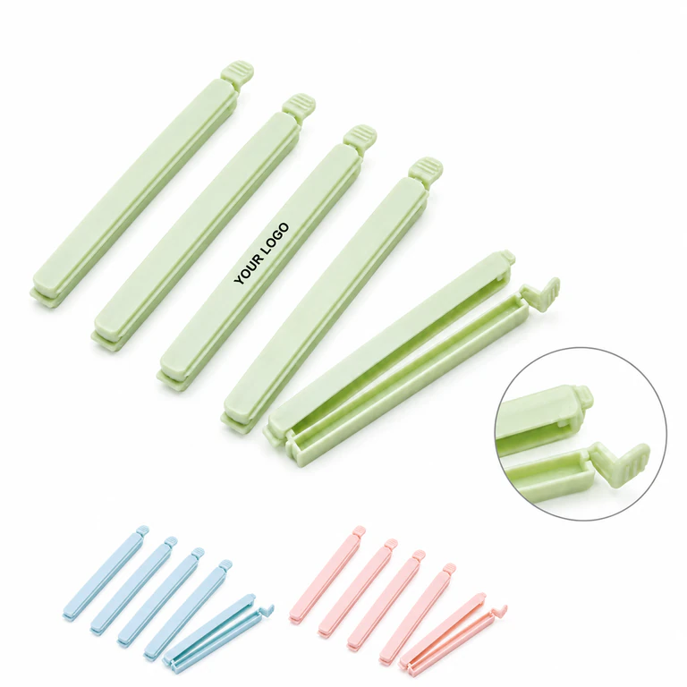 5-Pack Nordic Food Bag Sealing Clips Polypropylene Snack Closures