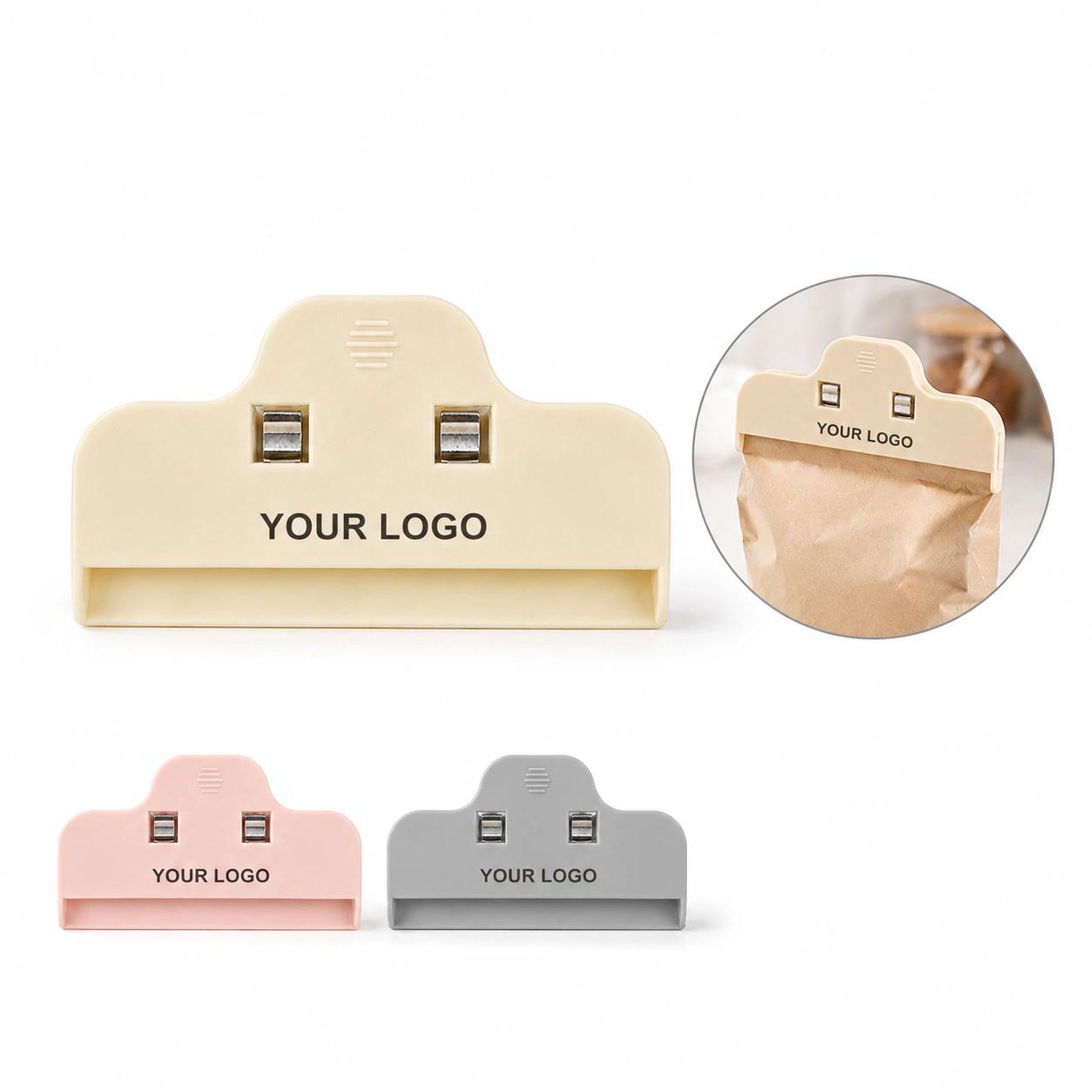 Household Food Sealing Clips Plastic Closers for Snack Milk Powder Tea