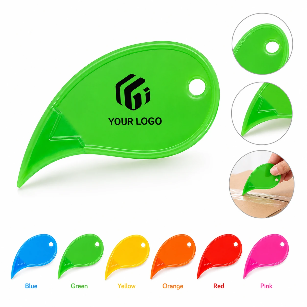 Colorful Mini Portable Package Cut Tape Express Box Opener