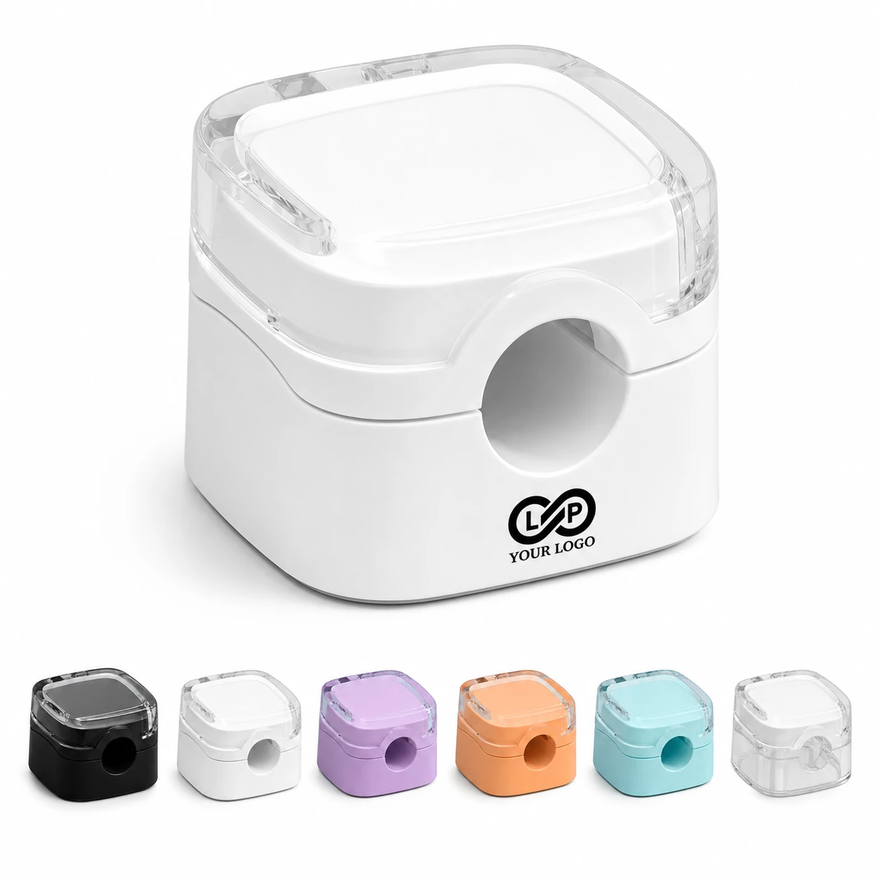 6 Pack Office Nightstand Cord Holder Magnetic Cable Clips Plastic