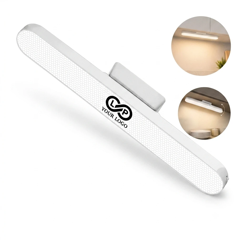 Adjustable Eye-care LED Cabinet Light Honeycomb Design 3-Color Dimming