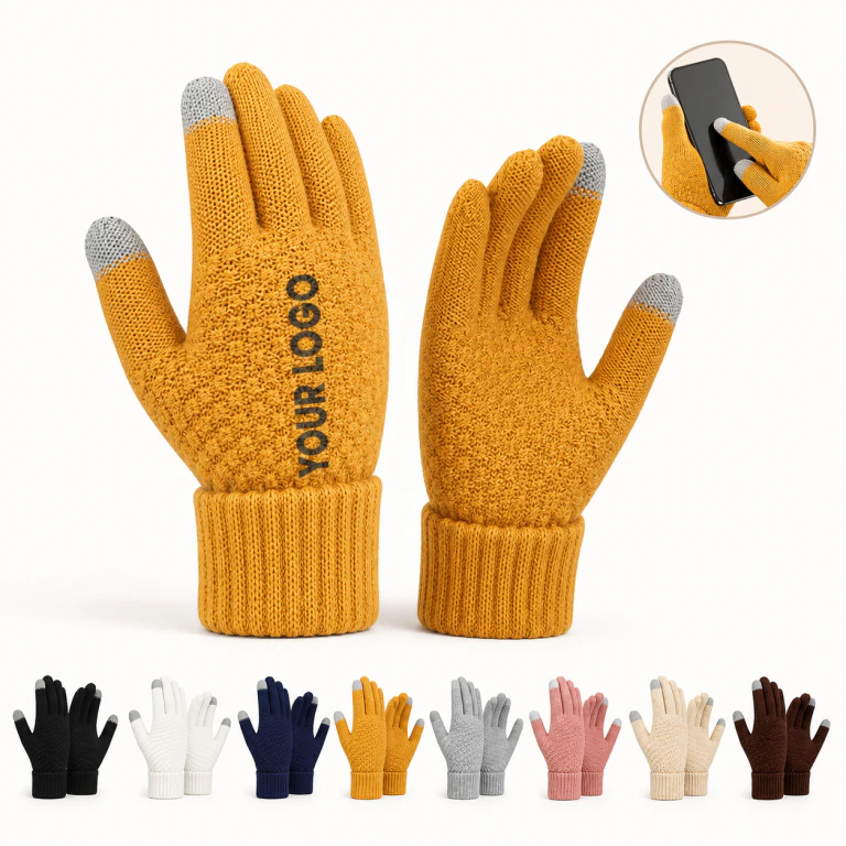 Upgraded Touch Screen Unisex Thermal Warm Winter Knit Gloves
