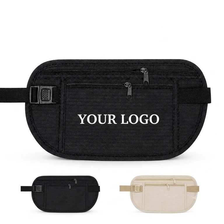 Ultra-light sports close-fitting invisible outdoor waist bag