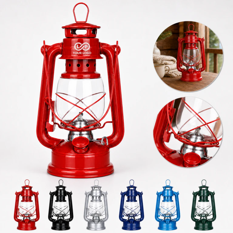 Retro Camping Lanterns Outdoor Oil Lamp for Home Ornament