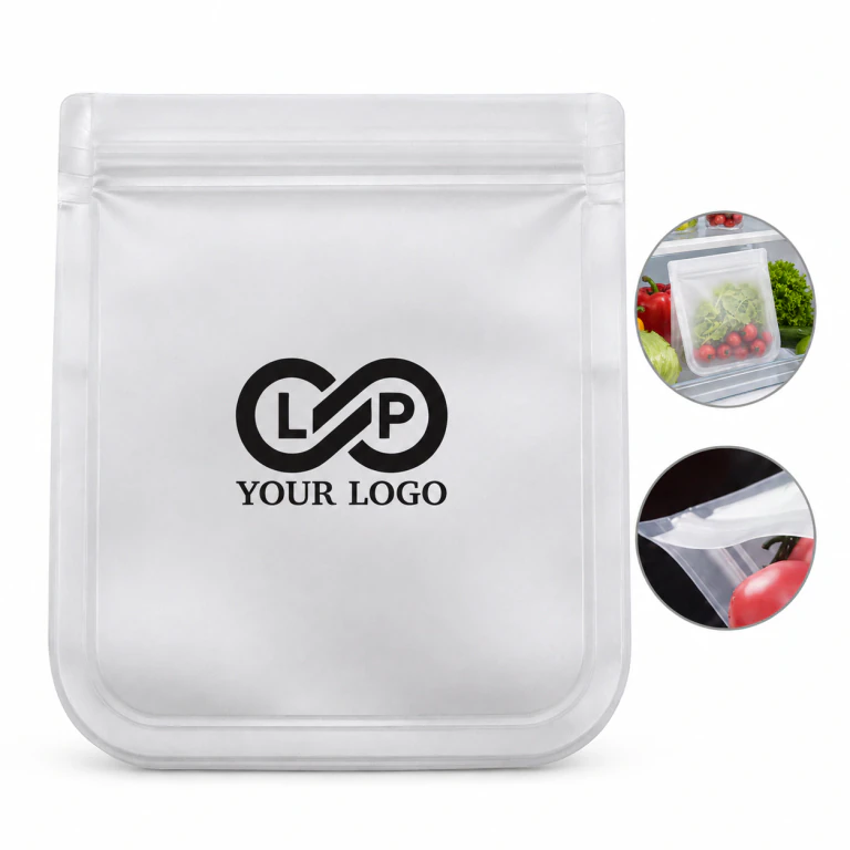 EVA Refrigerator Fruit Vegetable Sealed Food Storage Bag