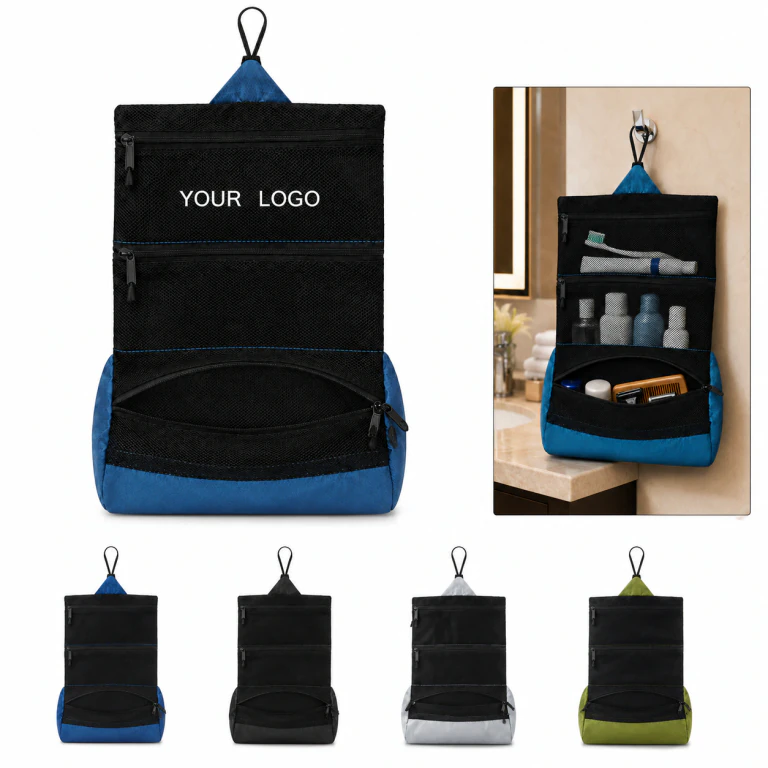 Large Capacity Foldable Waterproof Cosmetic Toiletry Bag