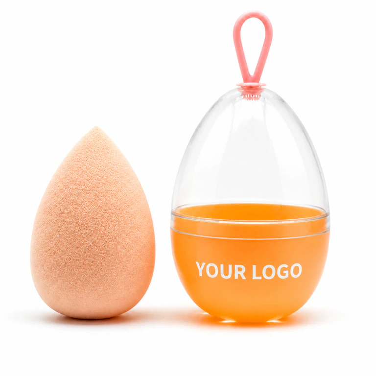 Soft Non-Sticky Powder Puff Beauty Egg for Wet and Dry Use