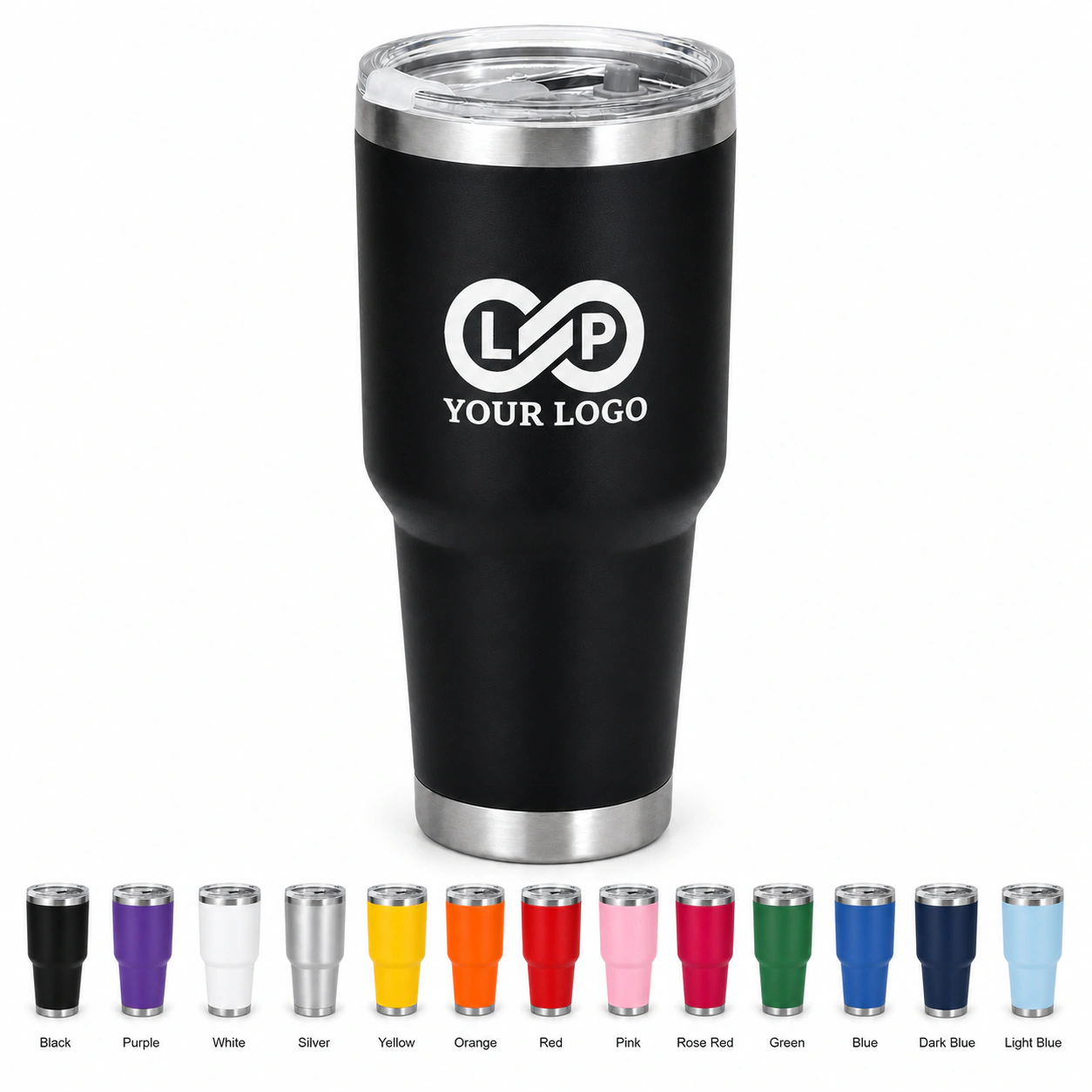 Car-Mounted Stainless Steel Insulated Large Capacity Thermos Cup