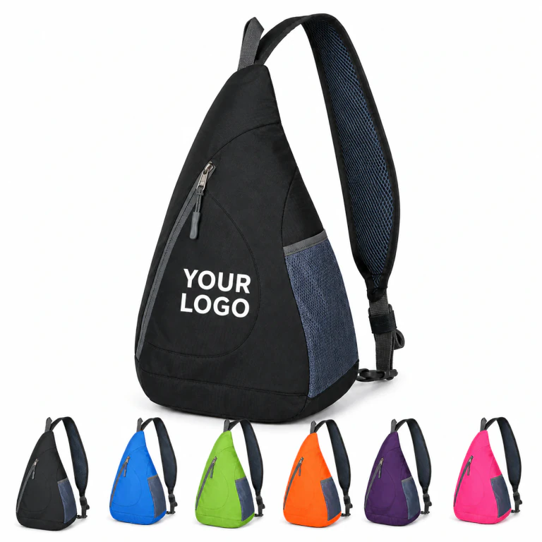 Outdoor Travel Foldable Polyester Shoulder Crossbody Chest Bag