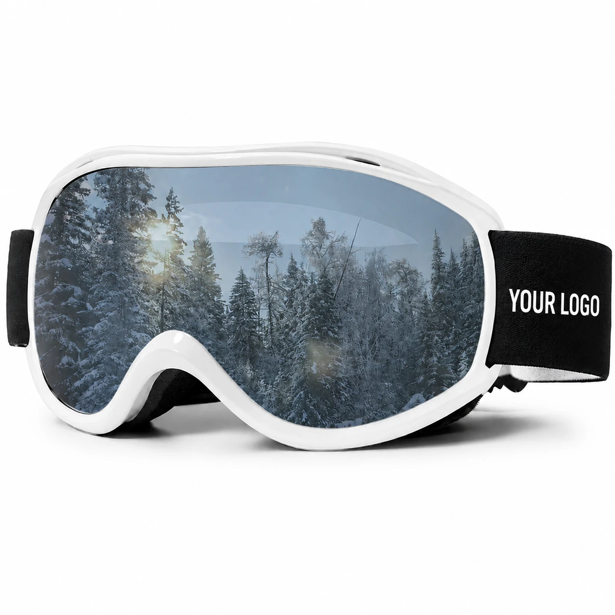 Ski Goggles Over Glasses Anti-Fog 100% UV Protection