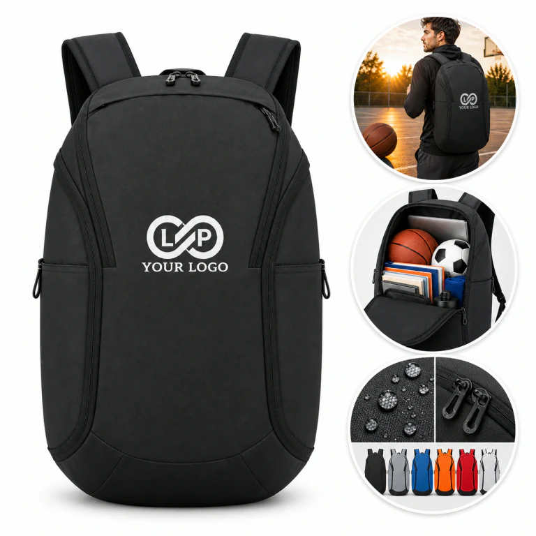 Oxford Waterproof Basketball Training Backpack for Outdoor Travel