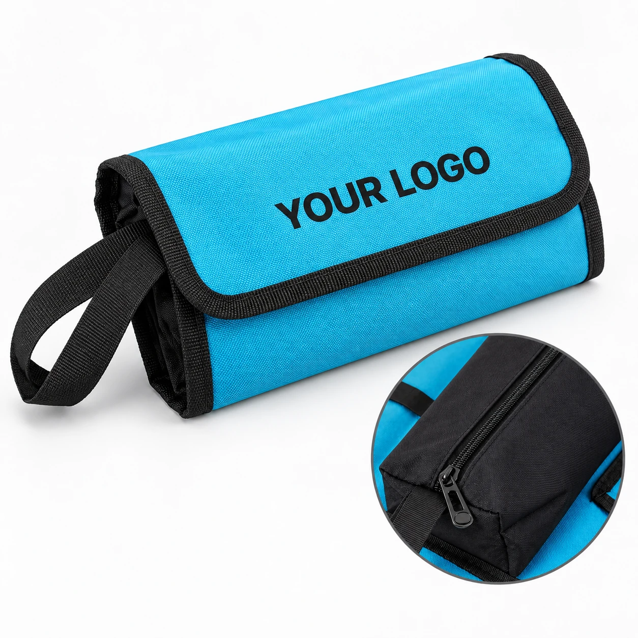 Large Oxford Cloth Tool Storage Bag with Multiple Pockets, Waterproof
