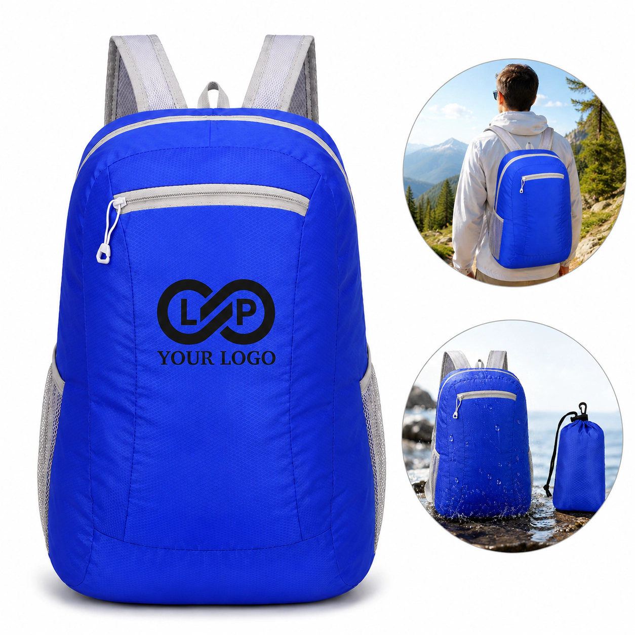 Waterproof Folding Outdoor Hiking Gym Shoulder Backpack