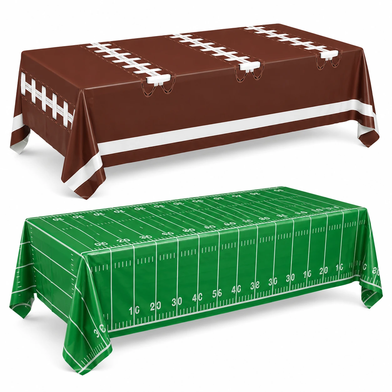 Super Bowl Football Party Tablecloth