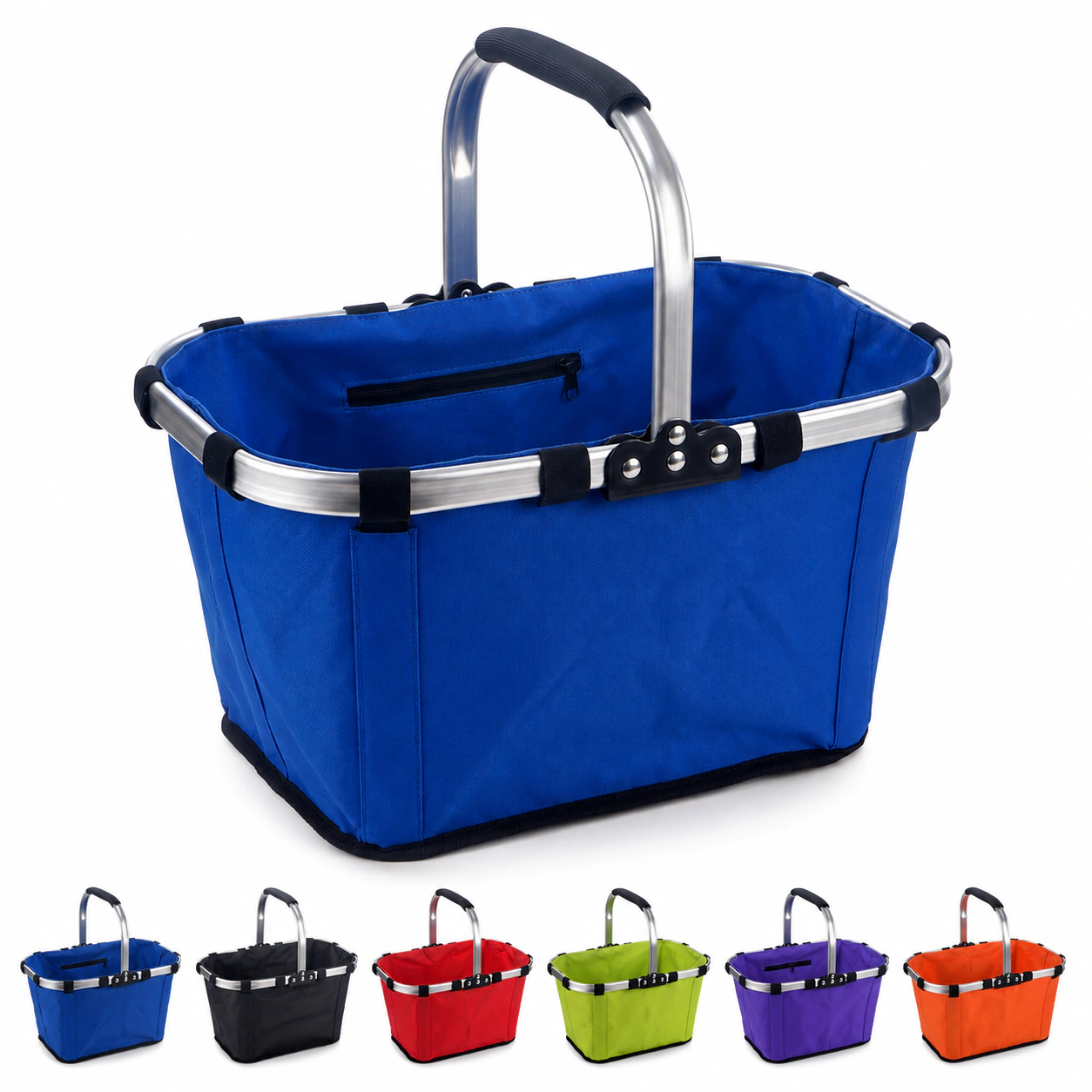 Portable Foldable Eco-friendly Oxford Shopping Picnic Basket