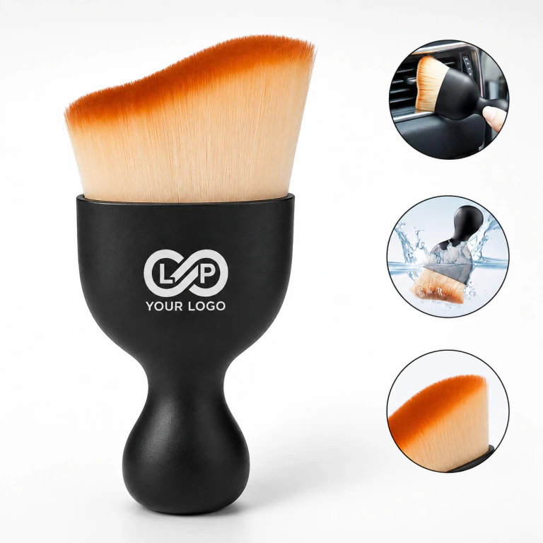 Versatile car interior dust removal cleaning soft brush