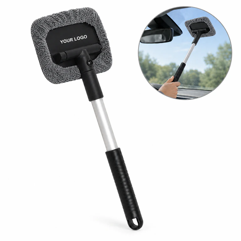 Expandable Car Windshield Cleaner Tool with Absorbent Pad