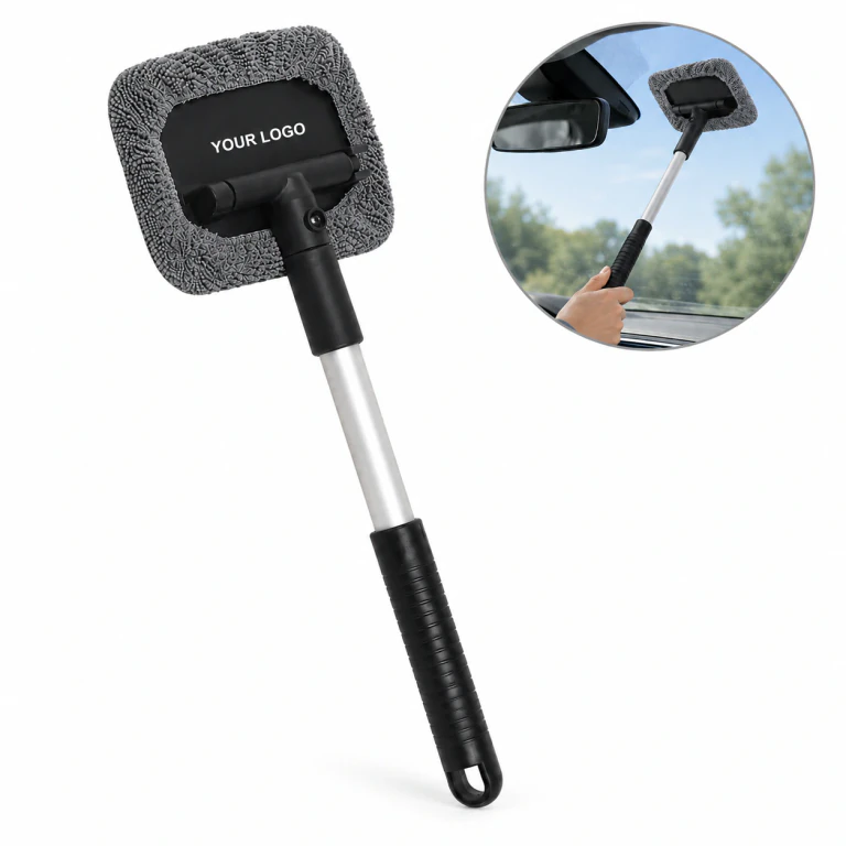 Expandable Car Windshield Cleaner Tool with Absorbent Pad
