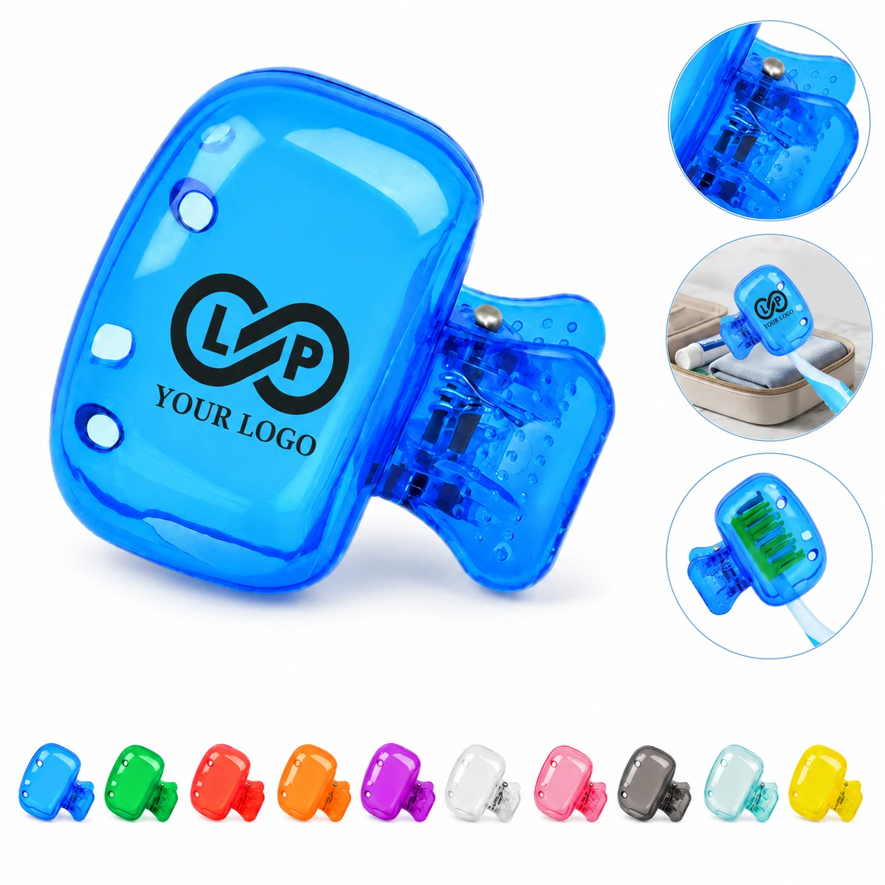 Portable Travel Plastic Protector Toothbrush Head Cover Cap