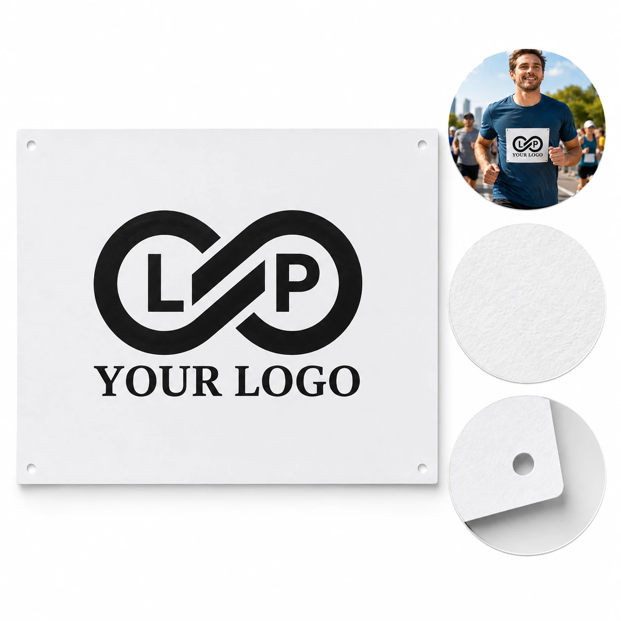 Marathon Sport Events Custom Competitor Numbers Running Bib