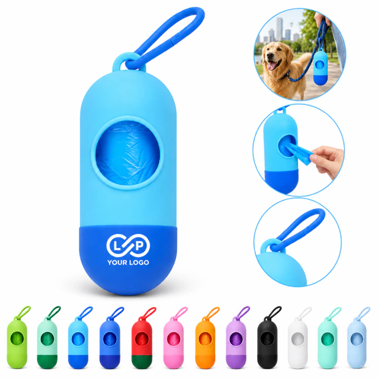 Portable Leak-Proof Waste Plastic Bag Pet Poop Dispensers