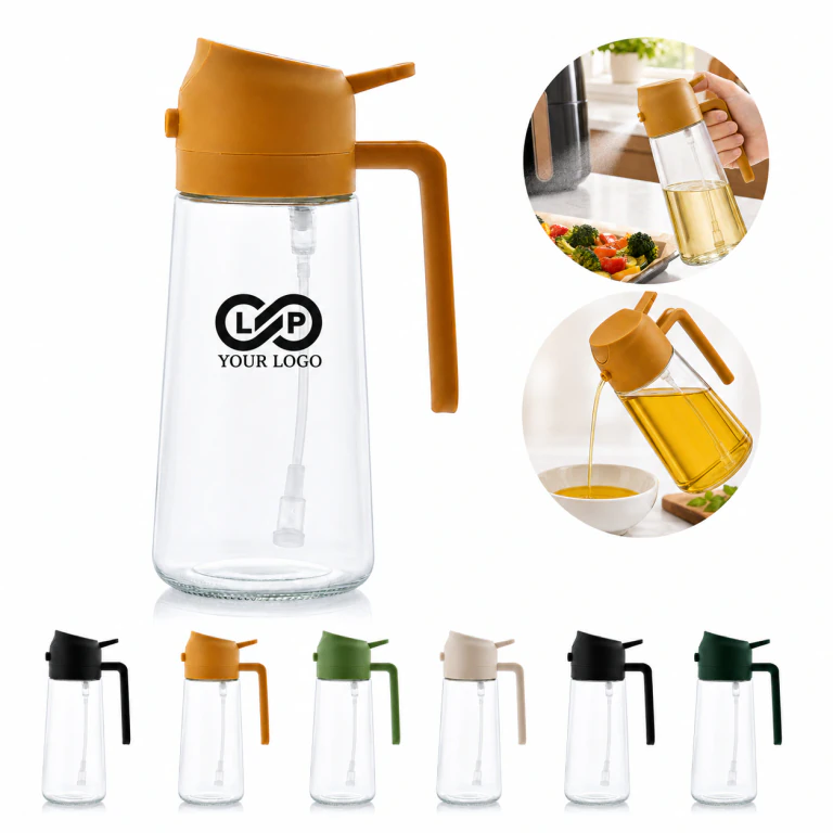 2in1 Push-type Non-Drip Kitchen Air Fryer Sprayer Oil Pot