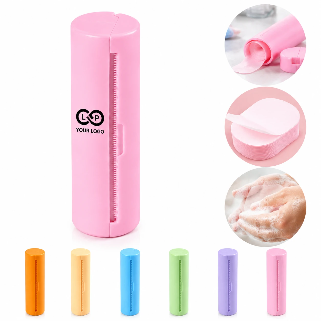 Portable Soluble Travel Paper Soap Tablets: Biodegradable, Dissolvable