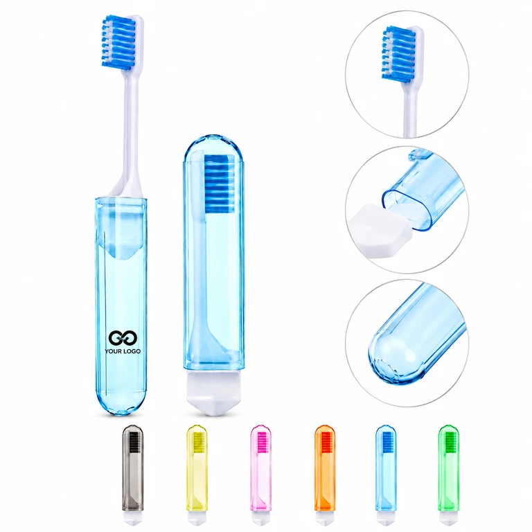 Portable Foldable Multiple Colors Camp Travel Toothbrush