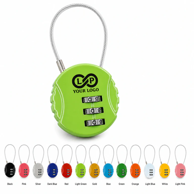 3 Digit Combination Lock for Luggage Gym Lockers Bags